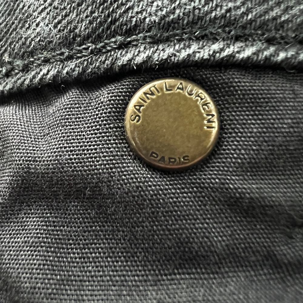 SAINT LAURENT Black Skinny Jeans - Picture 8 of 15